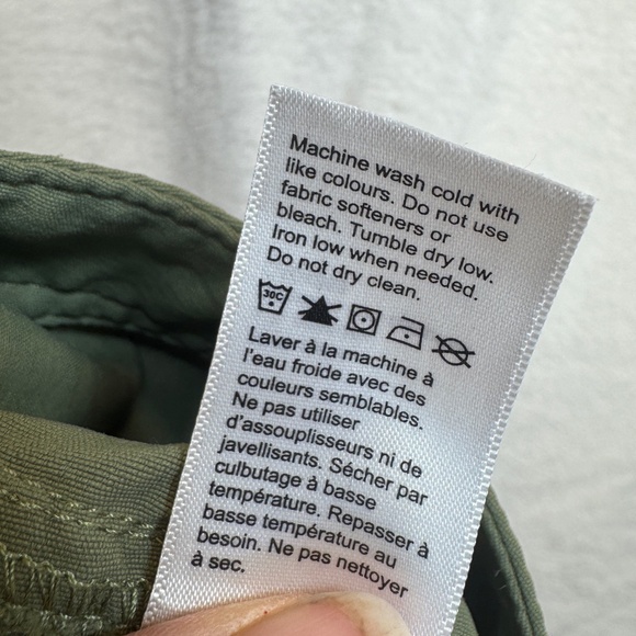 MEC Cargo Shorts Mens Size 38 Army Green Hiking Gorpcore Nylon Walking - Picture 3 of 13